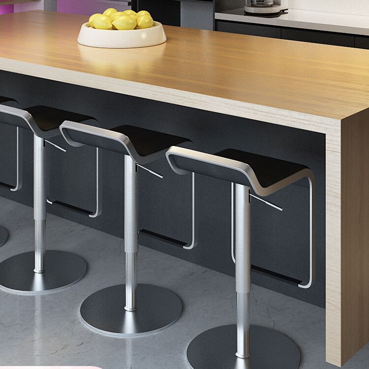 Taburete de barra de respaldo industrial taburete de altura ajustable para Bristol