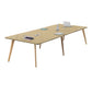 Solid Wood Contemporary Rectangle Table Wood Top Table with 4 Legs Clearhalo ' dining_table' 'Dining Tables & Seating' 'Dining Tables' 'furn' 'furn_dining_table' 'Furniture' 'furniture_dining_table' 'Kitchen & Dining Furniture' 'kitchen&dining_furn' 'kitchen' 'kitchen_dining_table' 1200x1200_989e6b38-7e0b-4200-a254-1715d23a882c