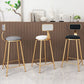 Juego de mesa de bar de madera maciza, juego de mesa de pub Glam rectangular de 1/3/5 piezas