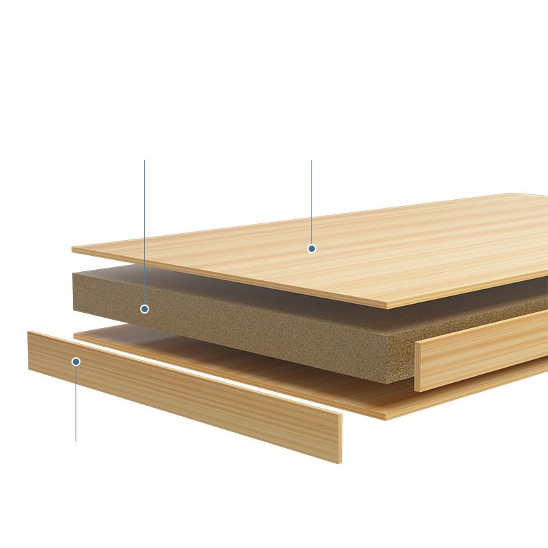 Modern Engineer Wood Bookshelf Open Back Bookcase,17.7"L x 7.9"W x 11"H