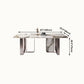Traditional Luxury Dining Table Sintered Stone Rectangle Dining Table with Rose Gold Frame Clearhalo ' dining_table' 'Dining Tables & Seating' 'Dining Tables' 'furn' 'furn_dining_table' 'Furniture' 'furniture_dining_table' 'Kitchen & Dining Furniture' 'kitchen&dining_furn' 'kitchen' 'kitchen_dining_table' 1200x1200_98a28721-063d-4b67-b85a-fc3c3f650916