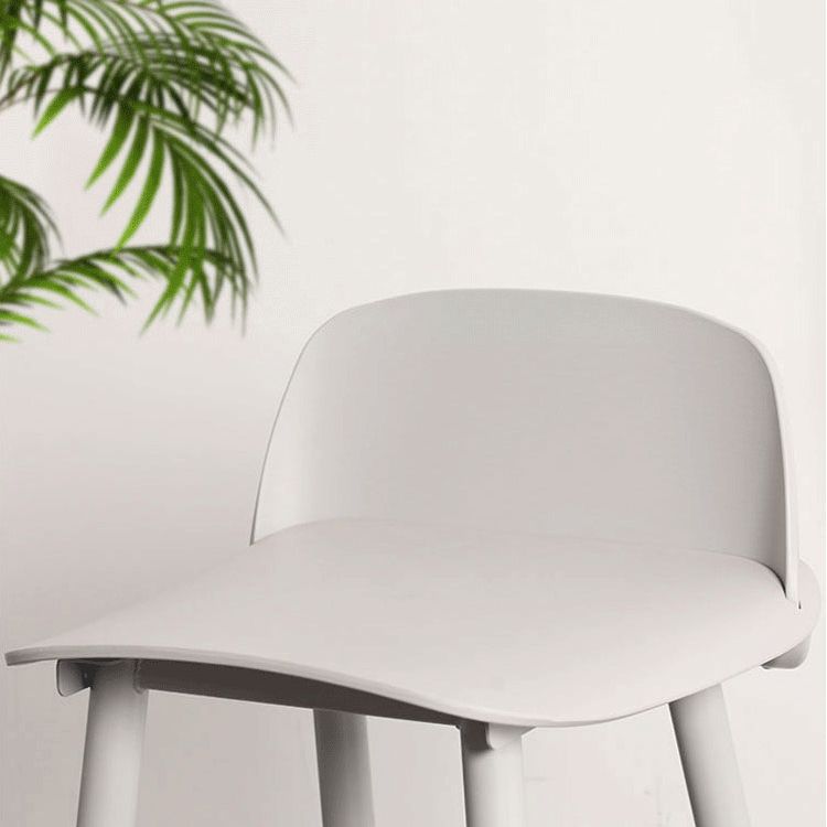Modern Armless Backrest Counter Stool Iron Kitchen Bar Stool with Acrylic Seat and Pedal Clearhalo 'Bar Furniture' 'Bar Stools' 'bar_stools' 'furn' 'furn_bar_stools' 'Furniture' 'furniture_bar_stools' 'Kitchen & Dining Furniture' 1200x1200_98aa5f19-6cd3-4ae6-8185-43cd6731f000