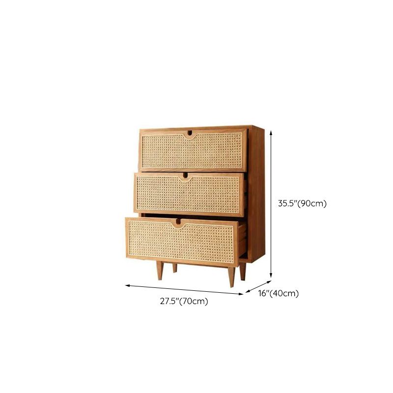 Natural 3/6 - Drawer Accent Chest Accent Chest - Wood for Indoor Clearhalo 'Cabinets & Chests' 'cabinets_chests' 'furn' 'furn_cabinets_chests' 'Furniture' 'Living Room Furniture' 1200x1200_98afad65-ff7f-4ca8-98e1-047f6240206f