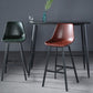 Modern PU Leather Bar-stool Bucket Seat Counter Bar Stool with Metal Legs Clearhalo 'Bar Furniture' 'Bar Stools' 'bar_stools' 'furn' 'furn_bar_stools' 'Furniture' 'Kitchen & Dining Furniture' 1200x1200_98b06cfe-4914-4581-badf-cfac66612fbe