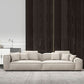 Modern White Cushions Square Arm Living Room Genuine Leather Seating