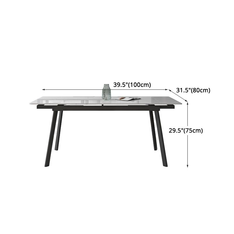 Modern 1/4/5/7 Pieces Dining Furniture Set Sintered Stone Dining Table Furniture Clearhalo 'Dining Room Sets' 'Dining Tables & Seating' 'dining_room_set' 'furn' 'furn_dining_room_set' 'Furniture' 'furniture_dining_room_set' 'Kitchen & Dining Furniture' 1200x1200_98b8356c-69f7-45ed-ba0c-78b148d4c3ef