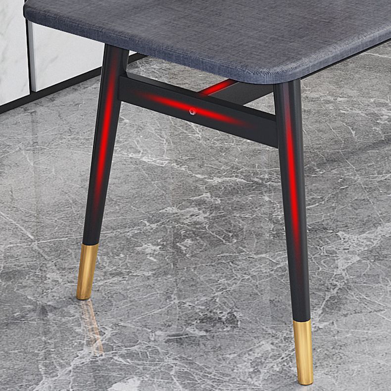 Rectangular Scandinavian Sintered Stone Dining Room Set Dining Furniture with 4 Legs Base Clearhalo 'Dining Room Sets' 'Dining Tables & Seating' 'dining_room_set' 'furn' 'furn_dining_room_set' 'Furniture' 'furniture_dining_room_set' 'Kitchen & Dining Furniture' 'kitchen&dining_furn' 'kitchen' 1200x1200_98b85e6c-b77c-4e10-bf93-a92e07c096fe