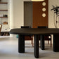 Oak Solid Wood Dining Table Tripod Base Dining Table for Dining Room Clearhalo 'Dining Tables & Seating' 'Dining Tables' 'dining_table' 'furn' 'furn_dining_table' 'Furniture' 'Kitchen & Dining Furniture' 1200x1200_98b96ece-f54e-4e96-a18e-cb71b2b1e20d