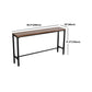 Juego de mesa de bar de madera industrial de 1/2/5 piezas, juego de mostrador rectangular para uso doméstico