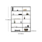 70.87"H Bookshelf Open Back Modern Style Bookcase for Home and Office Clearhalo 'Bookcases' 'furn' 'furn_bookcases' 'Furniture' 'furniture_bookcases' 'Office Furniture' 1200x1200_98bae49c-4763-4303-8d1c-528b5aa7953a