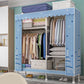 Stalen garderobe kast met benen moderne garderobe armoire met planken