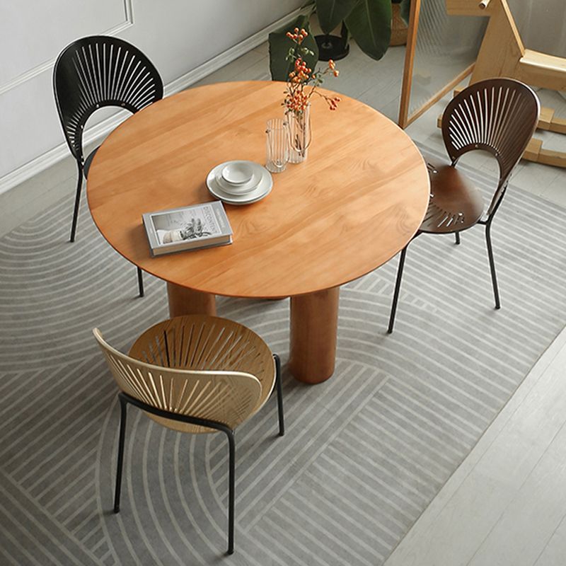 Mesa de comedor moderna de madera maciza mesa de comedor de 3 pies para uso doméstico