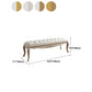 French Country Upholstered Bedroom Seating Bench Tufted Bench with Wood Legs Clearhalo 'Benches' 'Chairs & Seating' 'furn' 'furn_benches' 'Furniture' 'Living Room Furniture' 1200x1200_98beb622-4667-4ae0-aeed-41225e777fcd