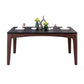 Mid-Century Sintered Stone Table Ash Wood 4 Legs Base Rectangle Table for Home Clearhalo ' dining_table' 'Dining Tables & Seating' 'Dining Tables' 'furn' 'furn_dining_table' 'Furniture' 'furniture_dining_table' 'Kitchen & Dining Furniture' 'kitchen&dining_furn' 'kitchen' 'kitchen_dining_table' 1200x1200_98beda5e-008f-4cf9-8270-08625e3d2553