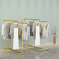 Silver/Gold Free Standing Hall Tree Contemporary Hall Stand for Living Room