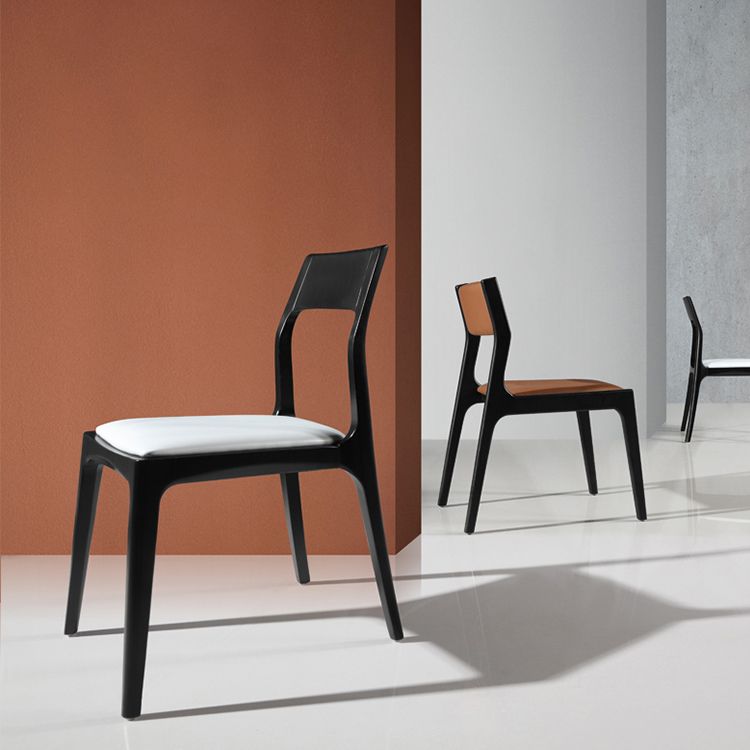 Wood Scandinavian Style Dining Chair Home Open Back Cushioned Dining Side Chair Clearhalo ' kitchen&dining_furn' 'Dining Chairs' 'Dining Tables & Seating' 'dining_chair' 'furn' 'furn_dining_chair' 'Furniture' 'furniture_dining_chair' 'Kitchen & Dining Furniture' 'kitchen' 1200x1200_98c7dc3b-5068-4308-89df-2fb3d7ca3f25