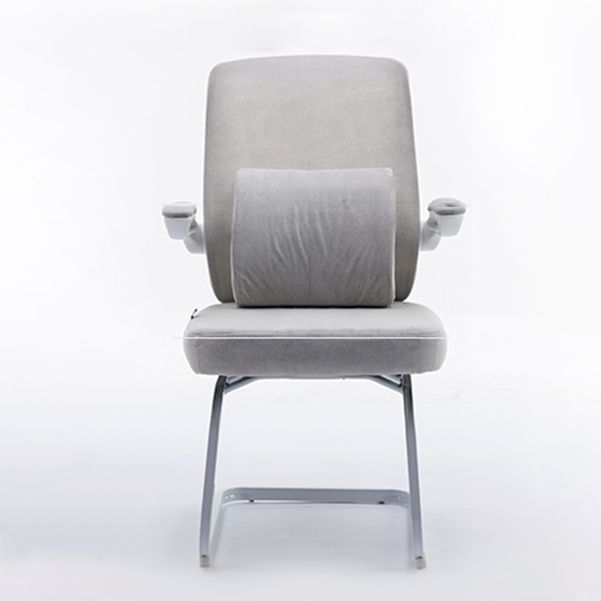 Sedia per computer moderna ribaltare la sedia da bracciolo sedia da scrivania in acciaio