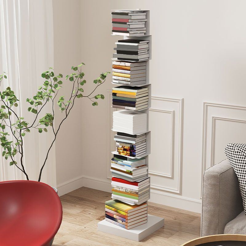 13.78"W Bookshelf Contemporary Style Invisible Bookcase for Office Study Room Clearhalo 'Bookcases' 'furn' 'furn_bookcases' 'Furniture' 'furniture_bookcases' 'Office Furniture' 1200x1200_98c928a1-1819-4e3c-9e5b-9aebf1d71833