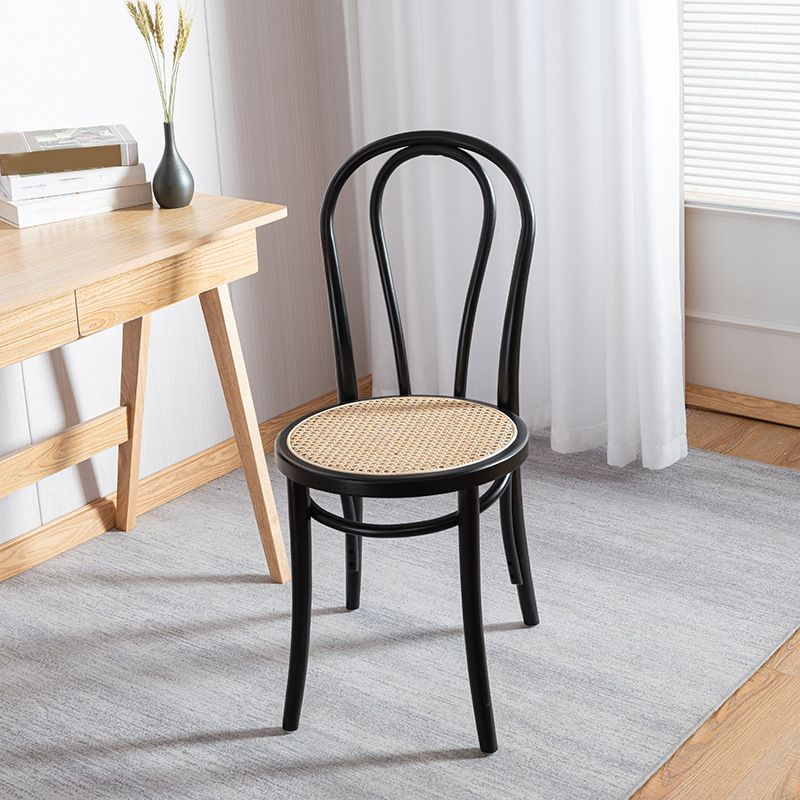 Wood Traditional Kitchen Dining Room Side Chair Windsor Back Chair Clearhalo 'Dining Chairs' 'Dining Tables & Seating' 'dining_chair' 'furn' 'furn_dining_chair' 'Furniture' 'furniture_dining_chair' 'Kitchen & Dining Furniture' 1200x1200_98c957ae-5b29-4d4a-98c1-c9fa773fc247