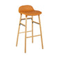 Faux Leather Counter Stool Modern Style Low Back Barstool with Solid Wood Legs Clearhalo 'Bar Furniture' 'Bar Stools' 'bar_stools' 'furn' 'furn_bar_stools' 'Furniture' 'Kitchen & Dining Furniture' 1200x1200_98c9f05a-2ef4-411d-b301-f988de822413