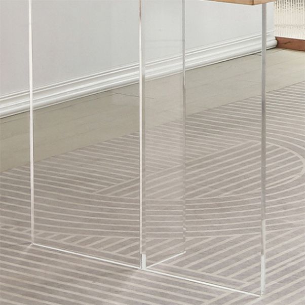 Set tavolo da pranzo moderno in legno massello da 1/2/5 pezzi in nero