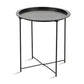 Mid-Century Cross Legs Side Table Metal Round Side End Table Clearhalo 'Coffee & Accent Tables' 'End & Side Tables' 'end_side_tables' 'furn' 'furn_end_side_tables' 'Furniture' 'Living Room Furniture' 1200x1200_98cdec4f-6c70-4f1f-af52-7888215e5b28