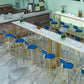 White Glam Style Bar Table in Faux Marble and Metal Living Room Simple Bar Table Clearhalo 'Bar Furniture' 'Bar Tables' 'bar_tables' 'furn' 'furn_bar_tables' 'Furniture' 'furniture_bar_tables' 'Kitchen & Dining Furniture' 1200x1200_98d0177a-fe6a-41a2-8c6e-251d0b9d7471