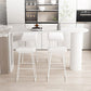 Modern 1/2/3/5 Pieces Bar Table Set Rectangle Stone Bar Table with High Stools Clearhalo 'Bar Furniture' 'furn' 'furn_home_bar_bar_sets' 'Furniture' 'Home Bars & Bar Sets' 'home_bar_bar_sets' 'Kitchen & Dining Furniture' 1200x1200_98d047e2-078f-4232-8573-d098a867ed5b