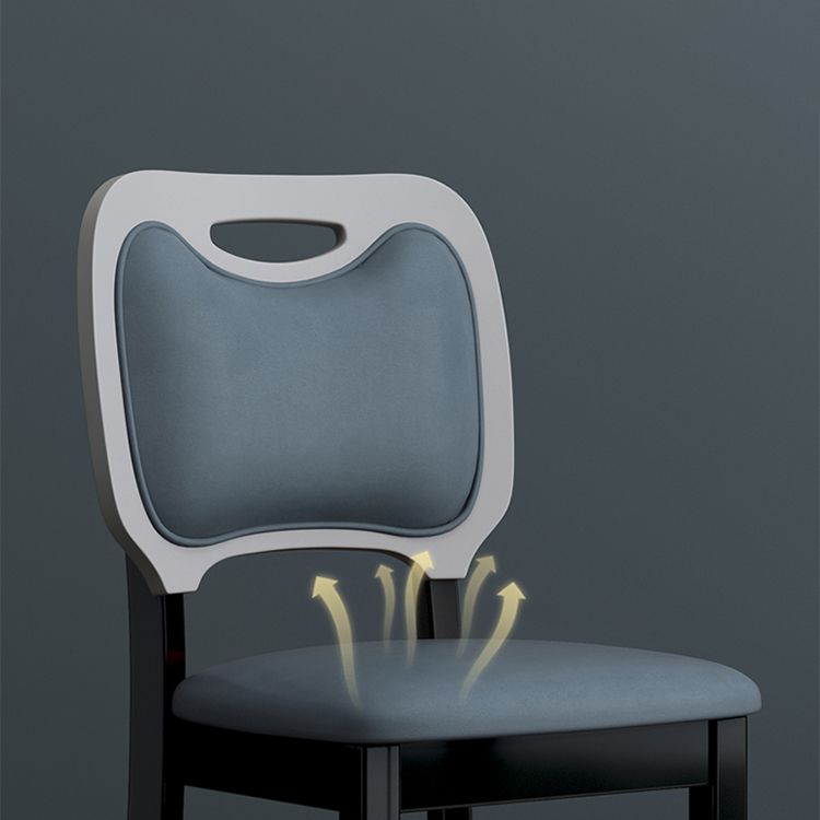 Scandinavian Home Side Chair Open Back Wood Upholstered Dining Room Chair (Set of 2) Clearhalo ' kitchen&dining_furn' 'Dining Chairs' 'Dining Tables & Seating' 'dining_chair' 'Furniture' 'furniture_dining_chair' 'Kitchen & Dining Furniture' 'kitchen' 1200x1200_98d1a874-c6d8-4708-9733-f7a4ffa04b61