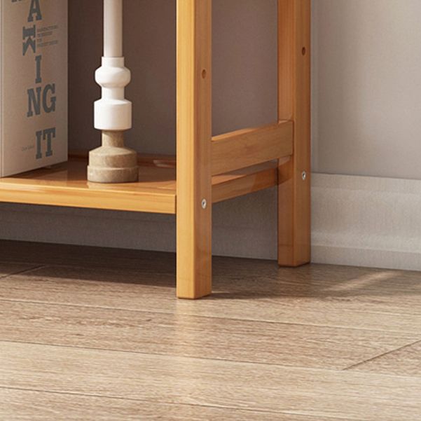 Etagere Bücherregal Bamboo Open Back Regal Bücherregal für den Studienraum