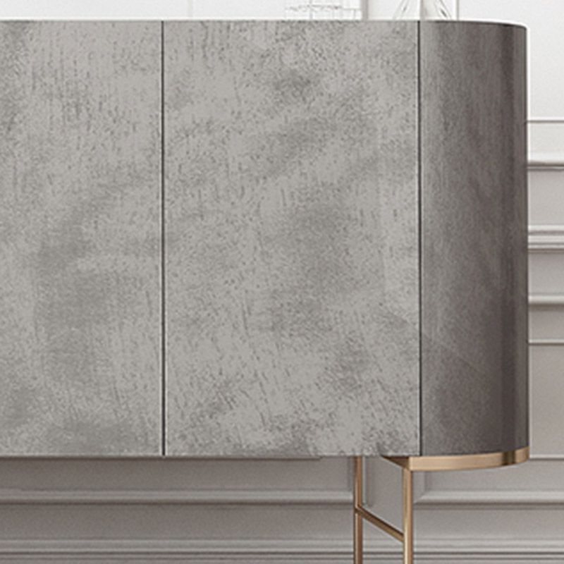 Wood Buffet Table Contemporary Style Side Board with Cabinets Clearhalo 'buffet_sideboard' 'Buffets & Sideboards' 'furn' 'furn_buffet_sideboard' 'Furniture' 'Kitchen & Dining Furniture' 1200x1200_98d28758-3edc-4f4a-8f2c-388559ca72ee