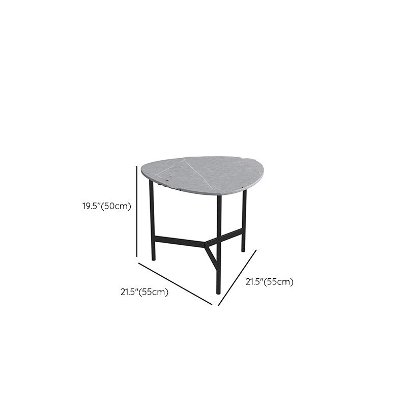 Table de cocktail contemporaine Table de cocktail basse en fausse pierre