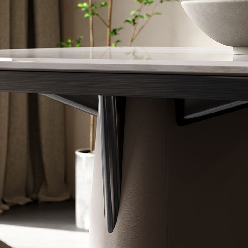 1/5/7 pezzi set da pranzo in pietra bianca moderna per casa