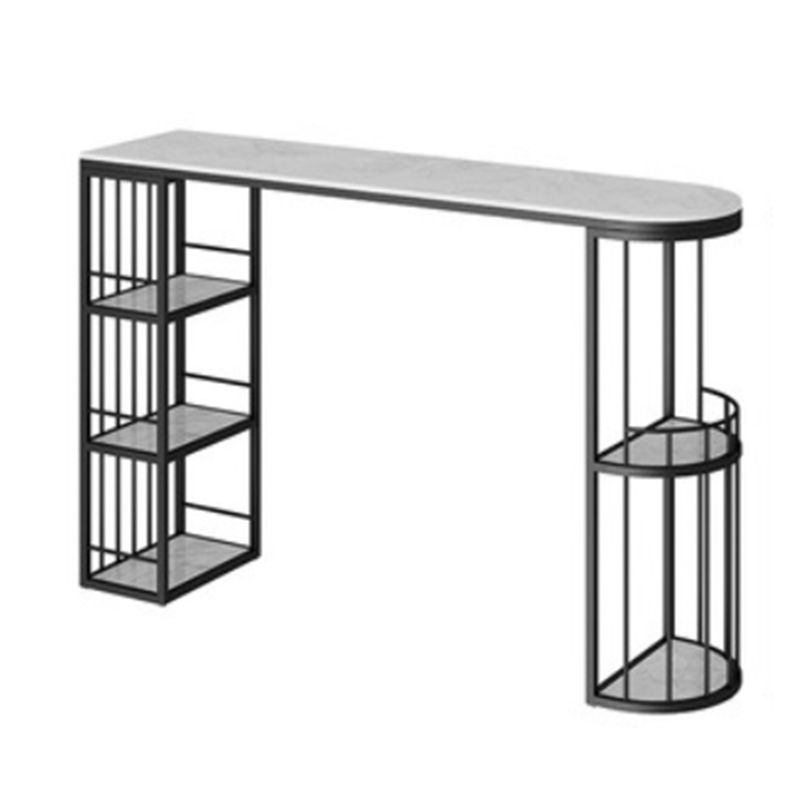 Table de bar à barres de 1/3 pièces moderne avec des tabourets de dossier