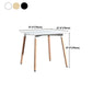 Industrial Style Dining Table MDF 4 Legs Dining Site Table for Dining Room Clearhalo ' dining_table' 'Dining Tables & Seating' 'Dining Tables' 'furn' 'furn_dining_table' 'Furniture' 'furniture_dining_table' 'Kitchen & Dining Furniture' 'kitchen&dining_furn' 'kitchen' 'kitchen_dining_table' 1200x1200_98d84fe8-3327-4305-8cbb-d782bca081f2