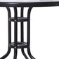 Modern Style Glass Dining Room Dinner Kitchen Table Clear Round Table with Metal Base Clearhalo ' dining_table' 'Dining Tables & Seating' 'Dining Tables' 'furn' 'furn_dining_table' 'Furniture' 'furniture_dining_table' 'Kitchen & Dining Furniture' 'kitchen&dining_furn' 'kitchen' 'kitchen_dining_table' 1200x1200_98dabebf-e7c9-47c9-8150-bf9800557724