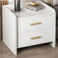Wooden Bedside Cabinet Modern Minimalist Bedside Table with Drawers