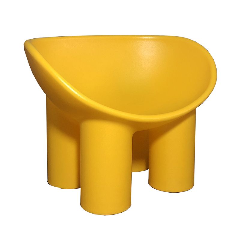 Four Leg Papasan Chair Armless Accent Chair with Fixed Back for Licing Room Clearhalo 'Accent Chairs' 'accent_chairs' 'Chairs & Seating' 'furn' 'furn_accent_chairs' 'Furniture' 'furniture_accent_chairs' 'Living Room Furniture' 1200x1200_98dfb71f-bc6f-4704-a87c-35423c5302bc