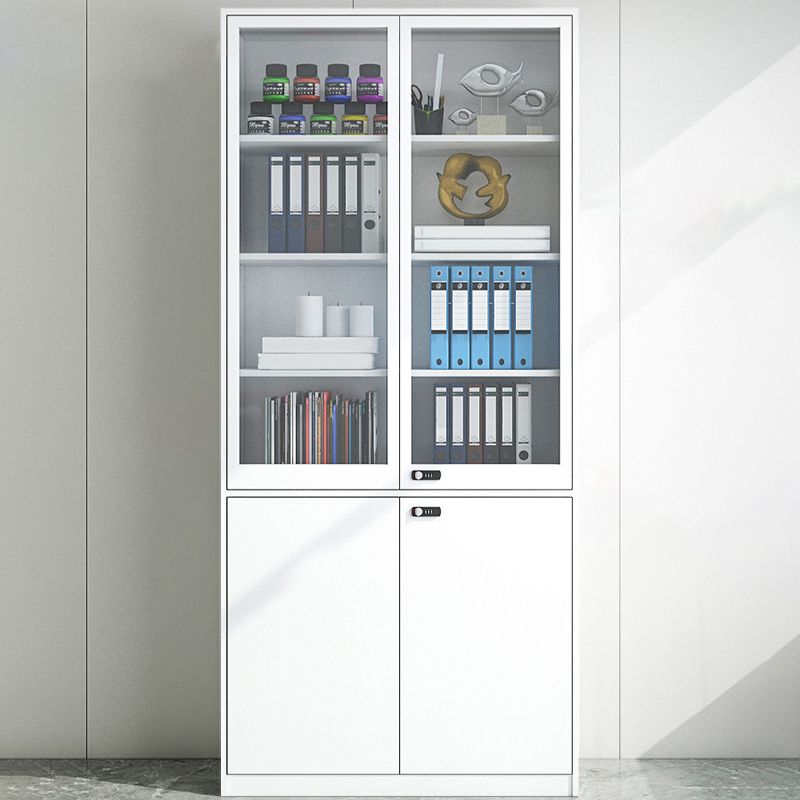 Simplicity File Cabinet Whites Metal Locking File Cabinet for Home or Office Clearhalo 'Filing Cabinets' 'filling_cabinets' 'furn' 'furn_filling_cabinets' 'Furniture' 'Office Furniture' 1200x1200_98dfd753-648b-40af-ba47-e662941f12ce