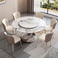Nordic Glam Dining Round Table Dining Sintered Stone Table for Restaurant Clearhalo 'Dining Tables & Seating' 'Dining Tables' 'dining_table' 'furn' 'furn_dining_table' 'Furniture' 'furniture_dining_table' 'Kitchen & Dining Furniture' 'kitchen' 'kitchen_dining_table' 1200x1200_98e1b9c5-36b3-4a01-a8c3-44c4f0af16d6