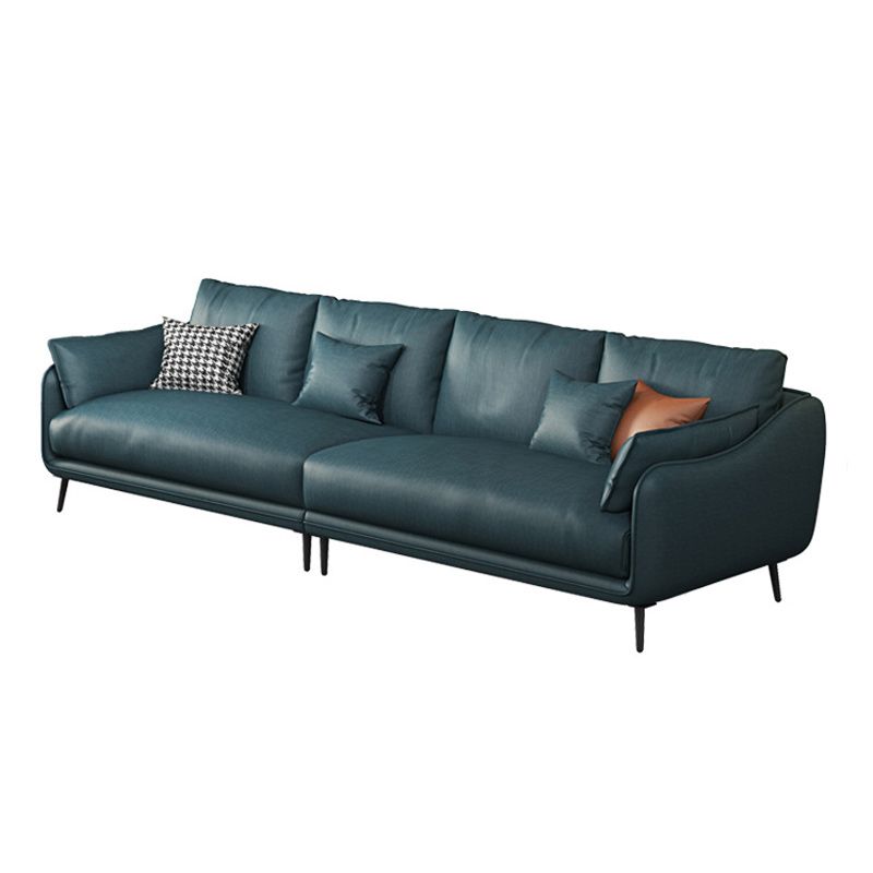 Stain Resistant Faux Leather Settee Furniture Charles Of London Sofa Clearhalo 'furn' 'furn_sofas' 'Furniture' 'furniture_sofas' 'kitchen' 'kitchen_sofas' 'Living Room Furniture' 'Sofa' 'sofas' 1200x1200_98e4ba45-e911-4299-9ea8-a004d8a64e67