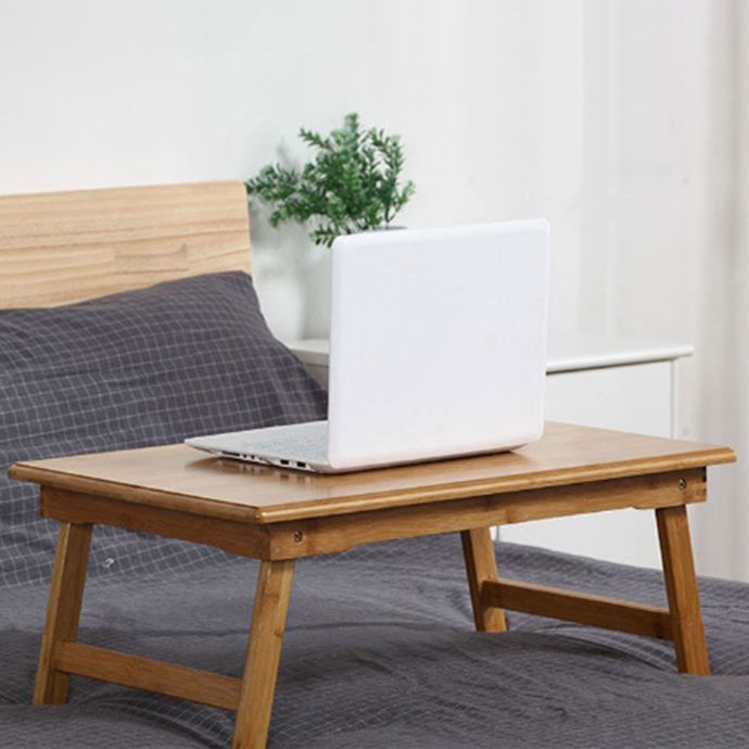 Zeitgenössischer rechteckiger Laptop -Schreibtisch faltete Holzschreiberschreibtisch faltet