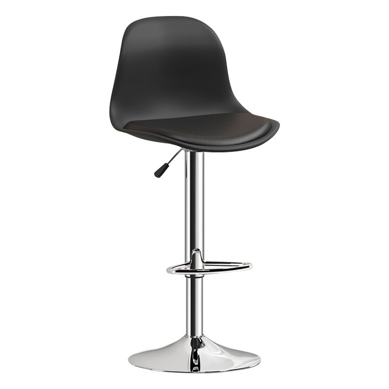 Indoor Swivel Bar Stools Folding with Metal Legs Counter Stool Clearhalo 'Bar Furniture' 'Bar Stools' 'bar_stools' 'furn' 'furn_bar_stools' 'Furniture' 'Kitchen & Dining Furniture' 1200x1200_98ea2fe5-9926-41fd-8d3f-02c8739ce263