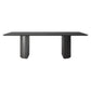 Rectangle Double Pedestal Modern Table Black Fixed Table of Pinewood Solid Wood Clearhalo ' dining_table' 'Dining Tables & Seating' 'Dining Tables' 'furn' 'furn_dining_table' 'Furniture' 'furniture_dining_table' 'Kitchen & Dining Furniture' 'kitchen&dining_furn' 'kitchen' 'kitchen_dining_table' 1200x1200_98ea44bb-f3e3-44f8-91ad-2d2a19ba4283