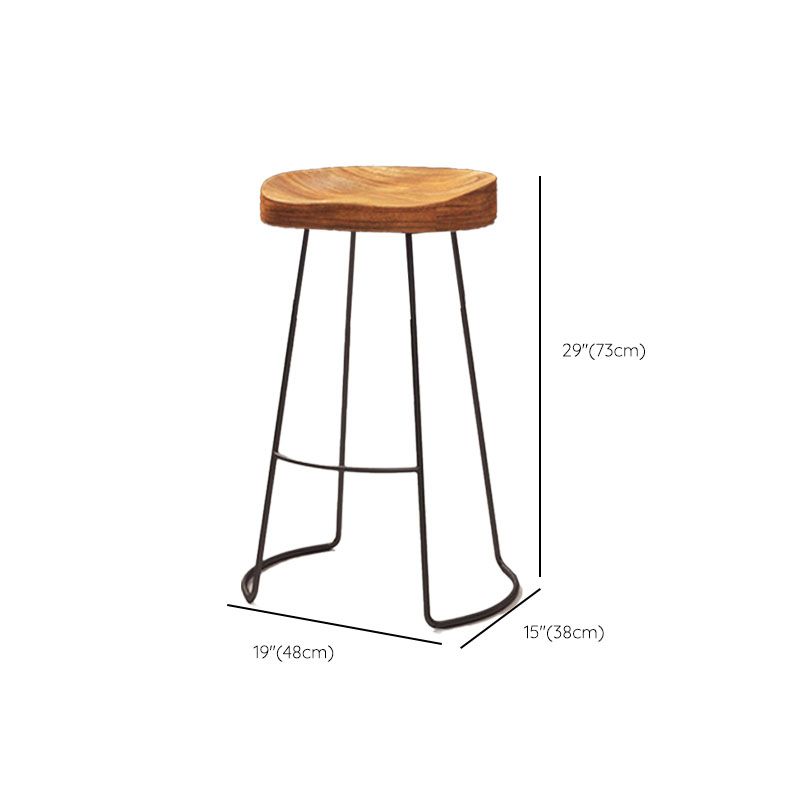 Industrial Style Bar Table Set 1/2/9 Pieces Rectangle Solid Wood Counter Set Clearhalo 'Bar Furniture' 'furn' 'furn_home_bar_bar_sets' 'Furniture' 'Home Bars & Bar Sets' 'home_bar_bar_sets' 'Kitchen & Dining Furniture' 1200x1200_98ec0a3e-9628-4692-8370-8de6a41e29d4