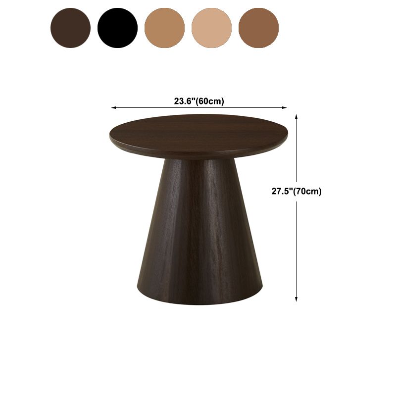 Modern Pedestal Wooden Coffee Table Set Round Top Shape Cocktail Table for Living Room Clearhalo 'Coffee & Accent Tables' 'Coffee Tables' 'coffee_tables' 'furn' 'furn_coffee_tables' 'Furniture' 'Living Room Furniture' 1200x1200_98ec6d22-c2fb-4634-b247-b6651dd9958b