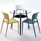 Round Tripod Base Home Furniture Clear Glass Dining Room Collection for Home Clearhalo ' dining_table' 'Dining Tables & Seating' 'Dining Tables' 'furn' 'furn_dining_table' 'Furniture' 'furniture_dining_table' 'Kitchen & Dining Furniture' 'kitchen&dining_furn' 'kitchen' 'kitchen_dining_table' 1200x1200_98ecc204-d904-4b8b-b9ce-cfa44c0d12b5