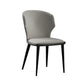 Modern Leather Dining Room Chair Wingback Armless Chair for Restaurant Use Clearhalo ' kitchen&dining_furn' 'Dining Chairs' 'Dining Tables & Seating' 'dining_chair' 'furn' 'furn_dining_chair' 'Furniture' 'furniture_dining_chair' 'Kitchen & Dining Furniture' 'kitchen' 1200x1200_98f8316e-fb30-41a2-94e1-8202d94d9886