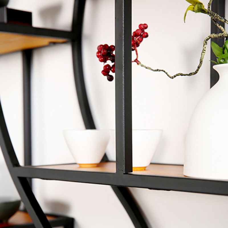 Liberny soggiorno moderno in ferro mobile in ferro 7.87 "W del libro scaffale