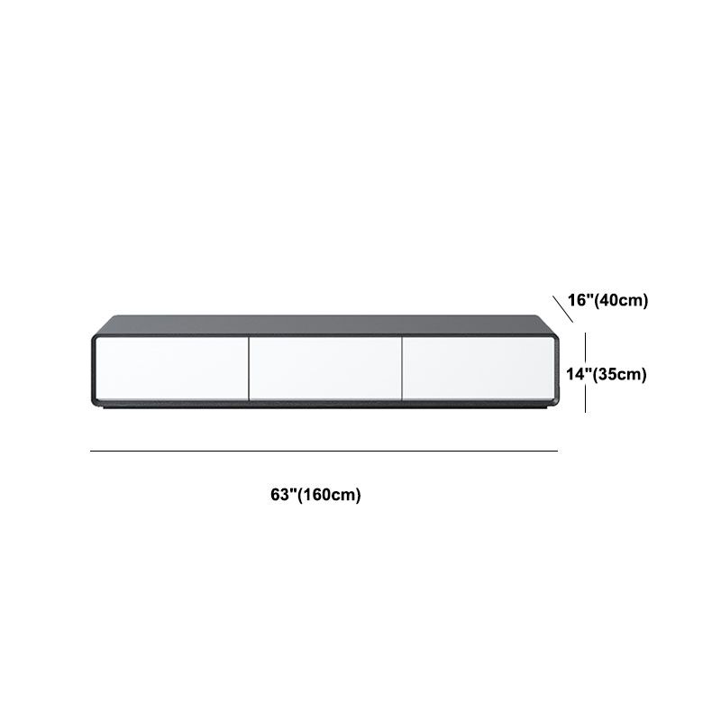 Contemporary TV Media Stand Engineered Wood Stand Console with Drawers Clearhalo 'furn' 'furn_tv_stands_entertainment_centers' 'Furniture' 'Living Room Furniture' 'TV Stands & Entertainment Centers' 'TV Stands & Media Storage Furniture' 'tv_stands_entertainment_centers' 1200x1200_98ff0be8-04b1-49ce-bb60-fce0895502d5